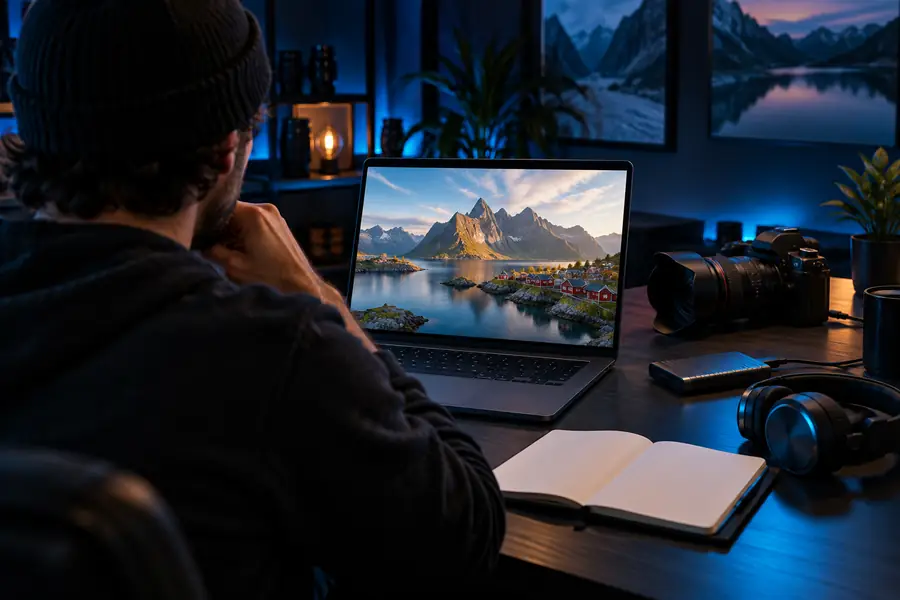 Illustrative imagery for reviewing a video editing workflow